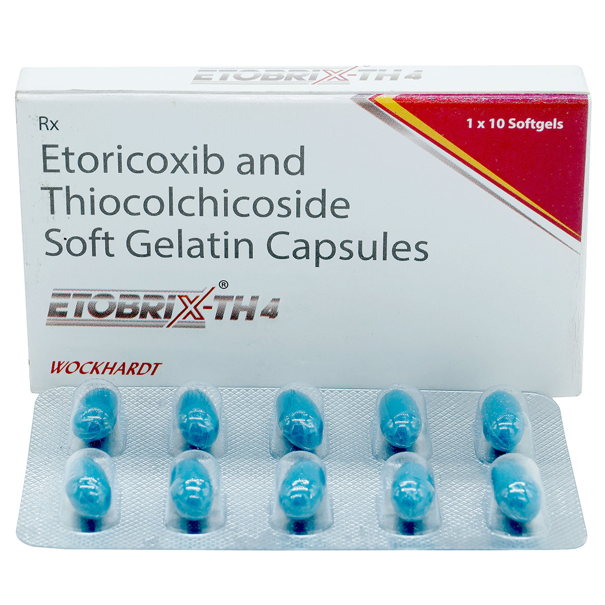 Etobrix-TH4 Softgel Capsule 10's, Pack of 10 CAPSULES Etobrix-TH4 Softgel Capsule 10's, Pack of 10 CAPSULES