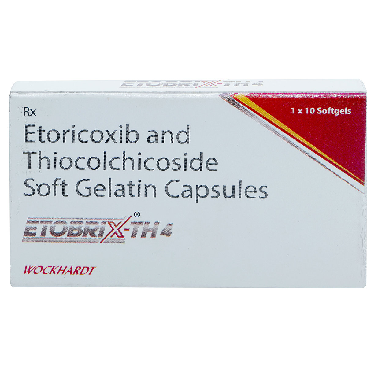 Etobrix-TH4 Softgel Capsule 10's, Pack of 10 CAPSULES Etobrix-TH4 Softgel Capsule 10's, Pack of 10 CAPSULES