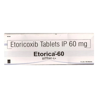 Etorica-60 Tablet 15's , Pack of 15 TABLETS