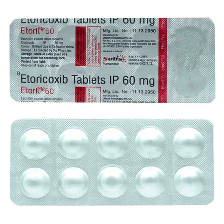 Etoril 60 Tablet 10's