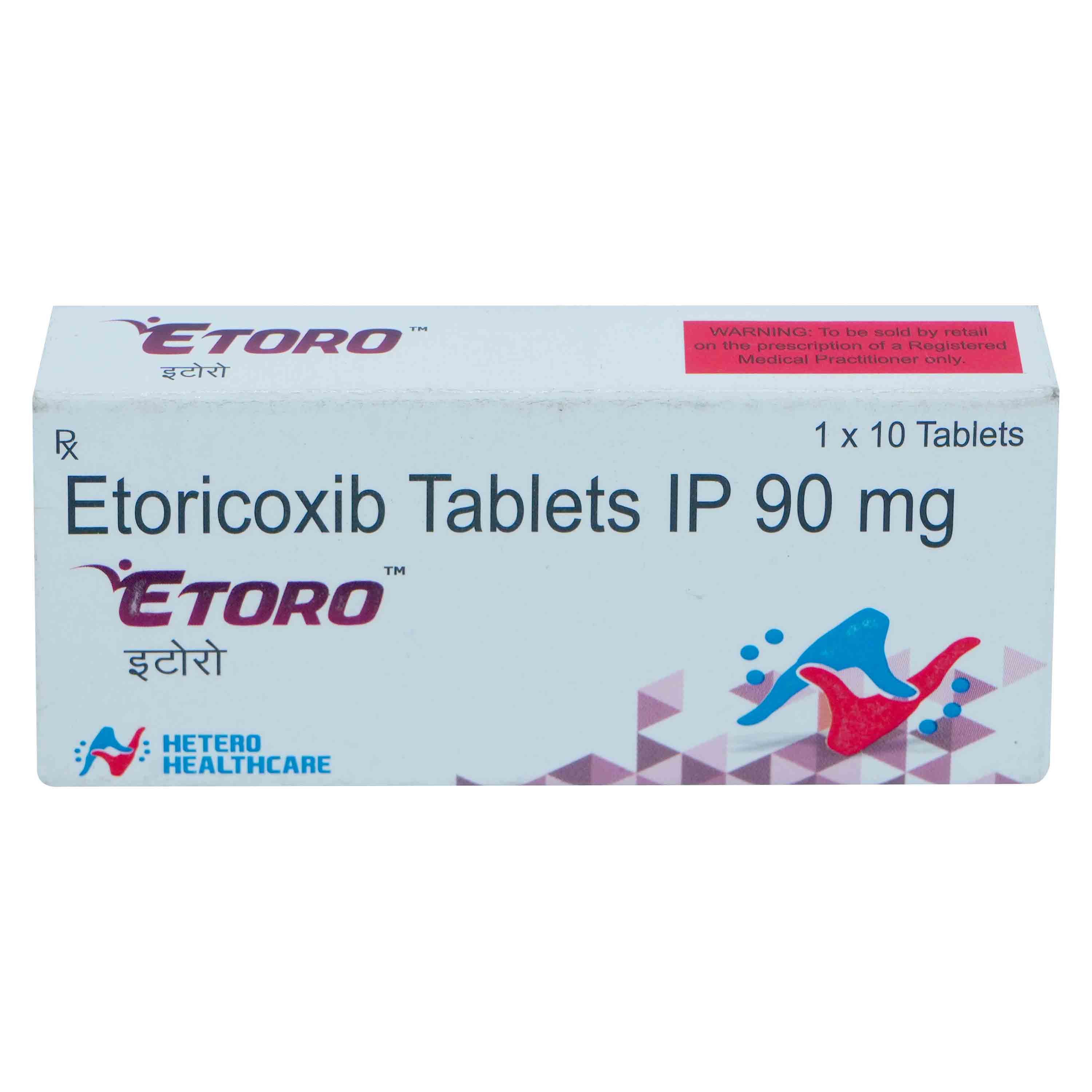 Etoro Tablet 10's, Pack of 10 TabletS Etoro Tablet 10's, Pack of 10 TabletS