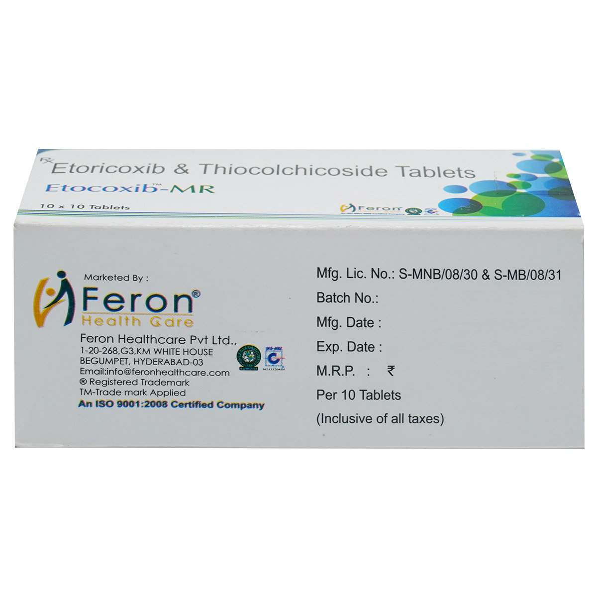 Etocoxib-MR Tablet 10's, Pack of 10 TabletS Etocoxib-MR Tablet 10's, Pack of 10 TabletS