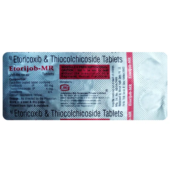 Etorijob-MR Tablet 10's