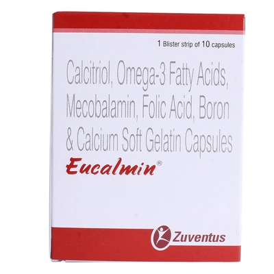 Eucalmin Capsule 10's, Pack of 10 CAPSULES