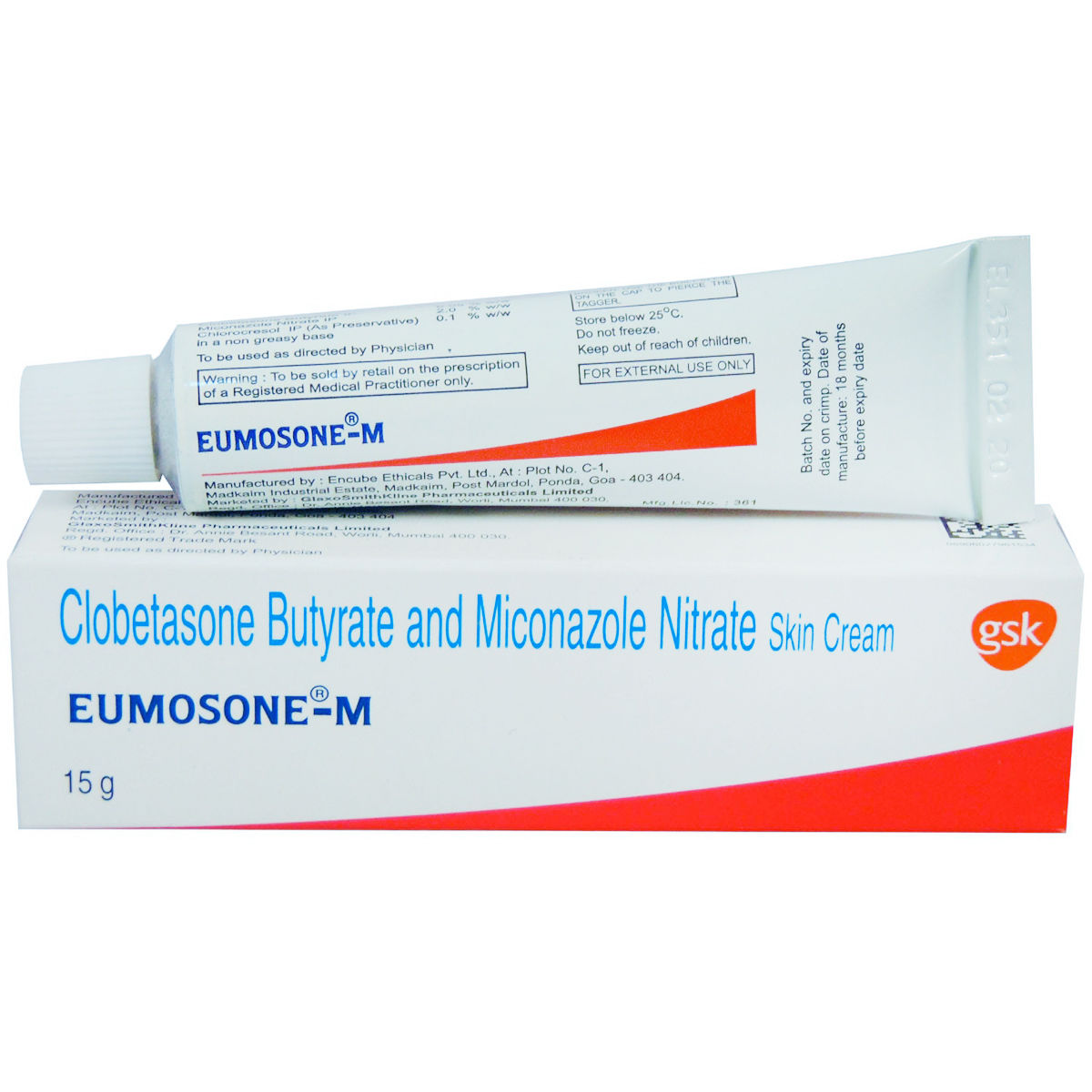 Buy Eumosone-M Cream 15 gm Online