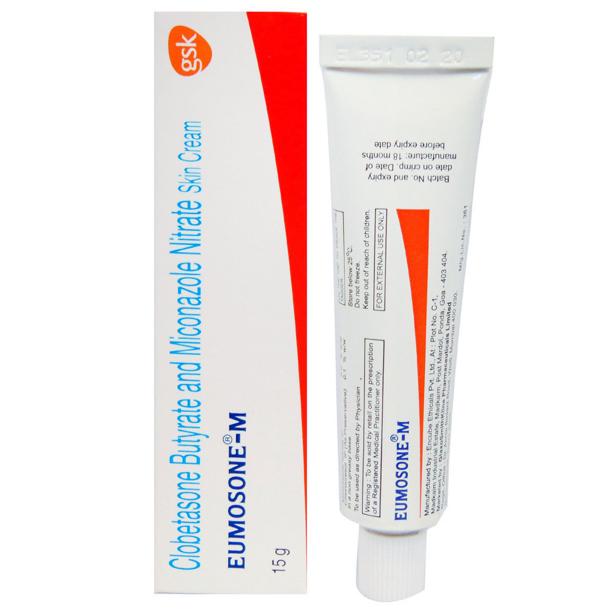 Eumosone-M Cream 15 gm, Pack of 1 CREAM Eumosone-M Cream 15 gm, Pack of 1 CREAM
