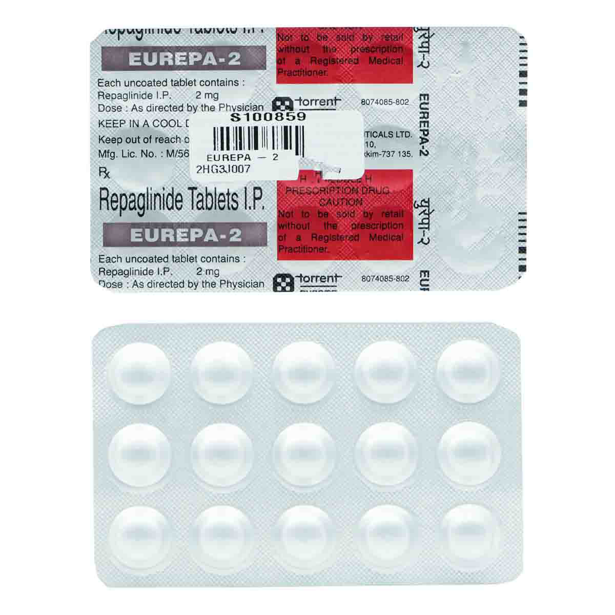 Eurepa-2 Tablet 15's, Pack of 15 TABLETS Eurepa-2 Tablet 15's, Pack of 15 TABLETS