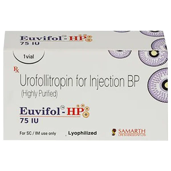 Euvifol-HP 75IU Injection 1's, Pack of 1