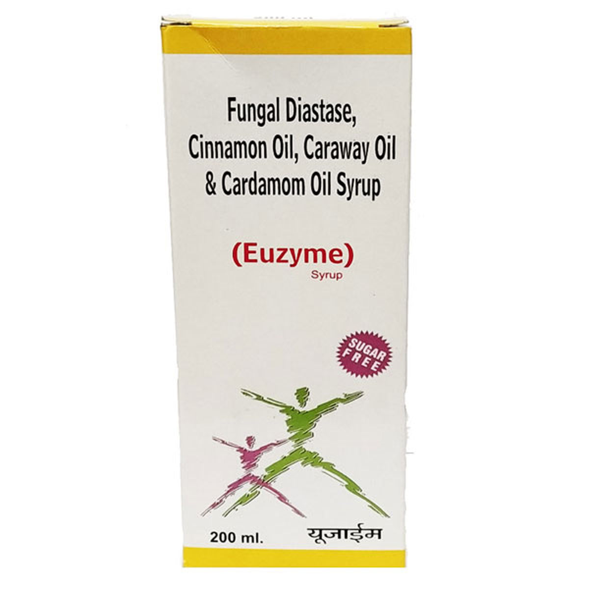 Buy Euzyme Sugar Free Syrup 200 ml  Online