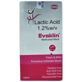 Evaklin Wash 100 ml, Pack of 1 LIQUID