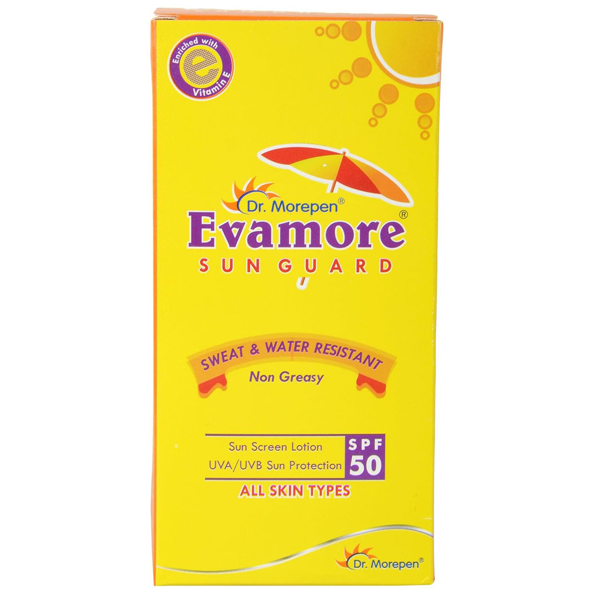 Evamore Sun Guard Spf 50 Sunscreen Lotion 100 ml, Pack of 1 Evamore Sun Guard Spf 50 Sunscreen Lotion 100 ml, Pack of 1