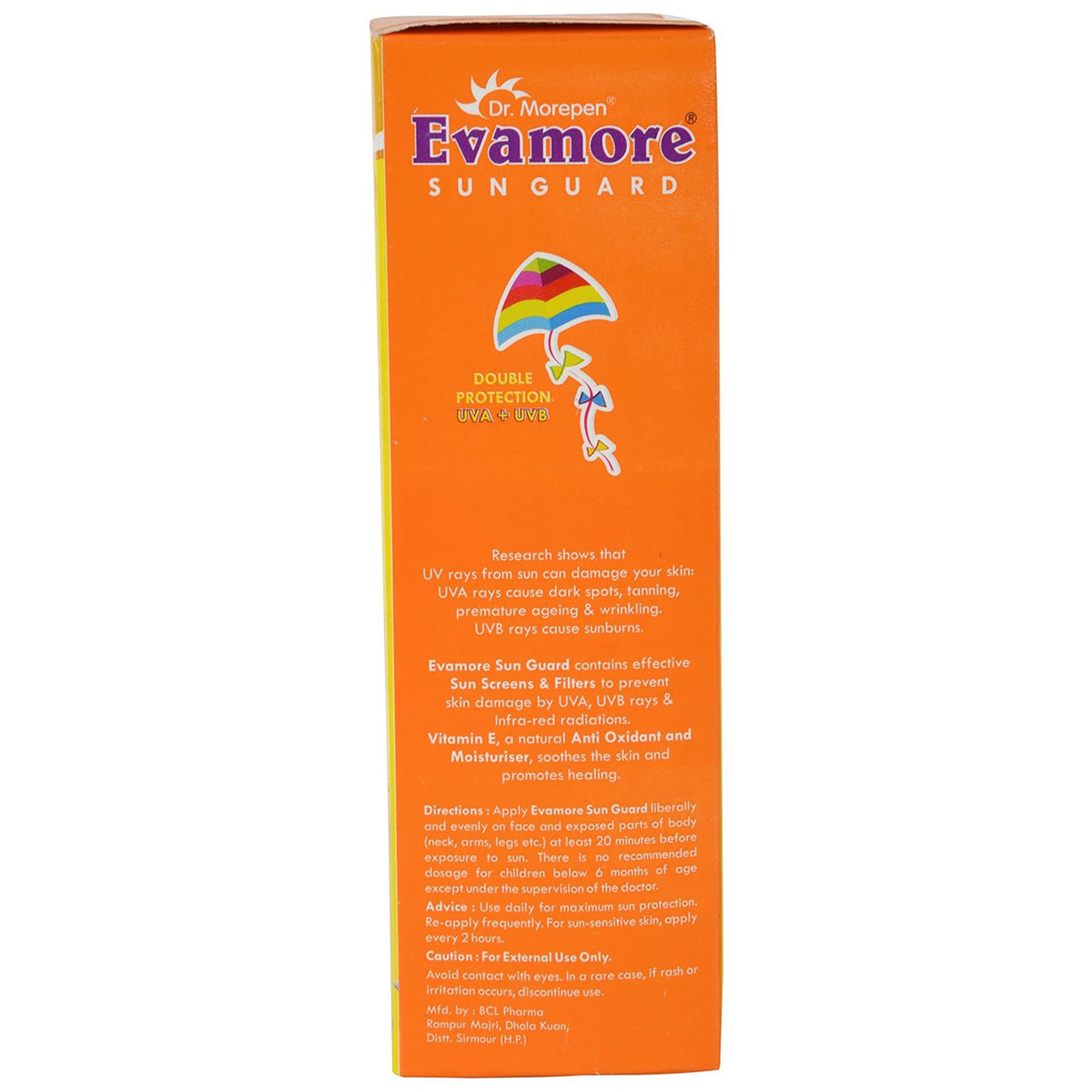 Evamore Sun Guard Spf 50 Sunscreen Lotion 100 ml, Pack of 1 Evamore Sun Guard Spf 50 Sunscreen Lotion 100 ml, Pack of 1