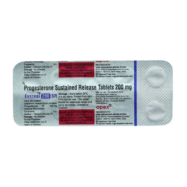 Evazeal 200mg Sr Tablet 10's