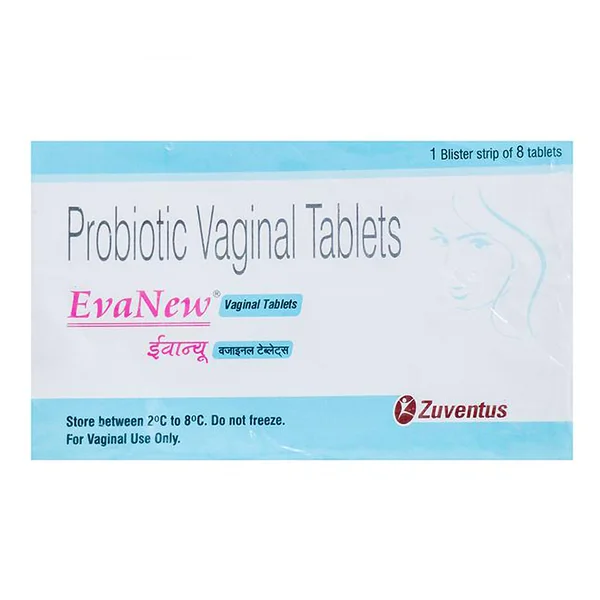 Evanew Vaginal Tablet 8's
