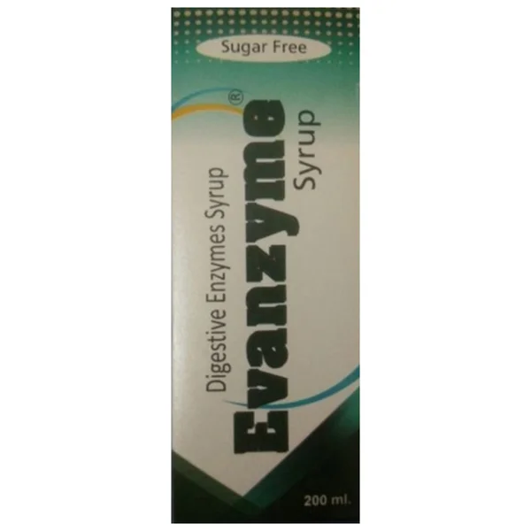 Evanzyme Sugar Free Syrup 200 ml