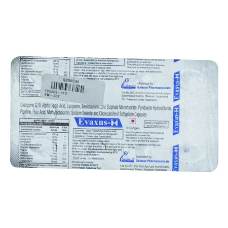 Evaxus-M Softgel Cap 10'S