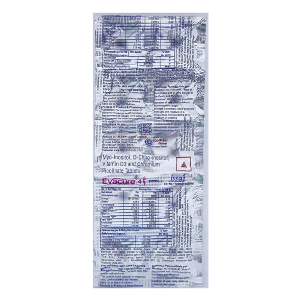 Evacure-4 Tablet 10's, Pack of 10