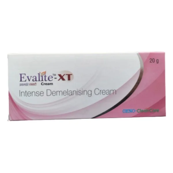 Evalite-XT Intense Demelanising Cream 20 gm, Pack of 1