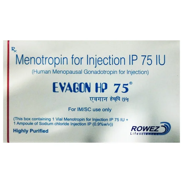 Evagon HP 75 Injection 1's, Pack of 1
