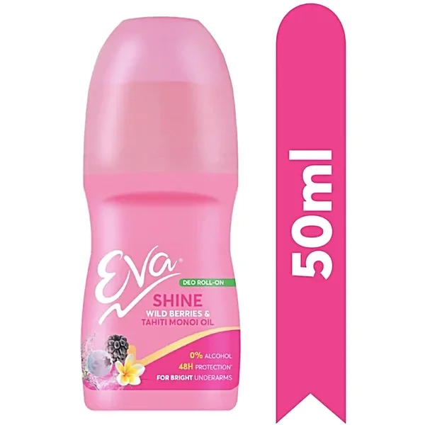 Eva Shine Wild Berries Deo Roll-On, 50 ml
