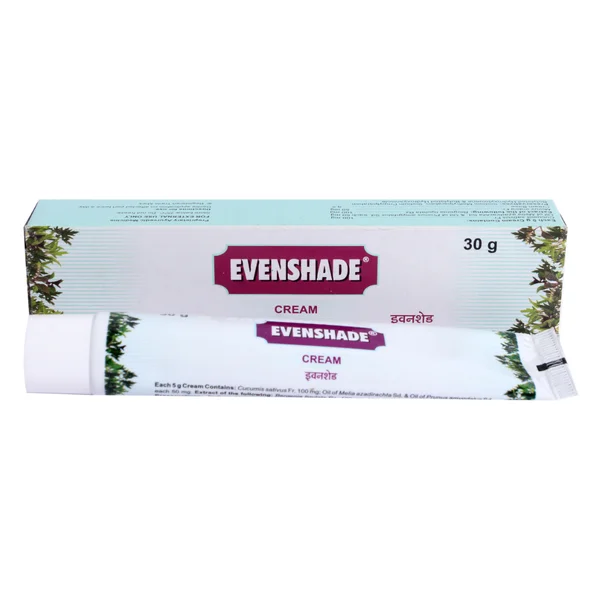 Charak Evenshade Cream 30 gm | Reduces Hyperpigmentation | For Blemish Free Skin, Pack of 1