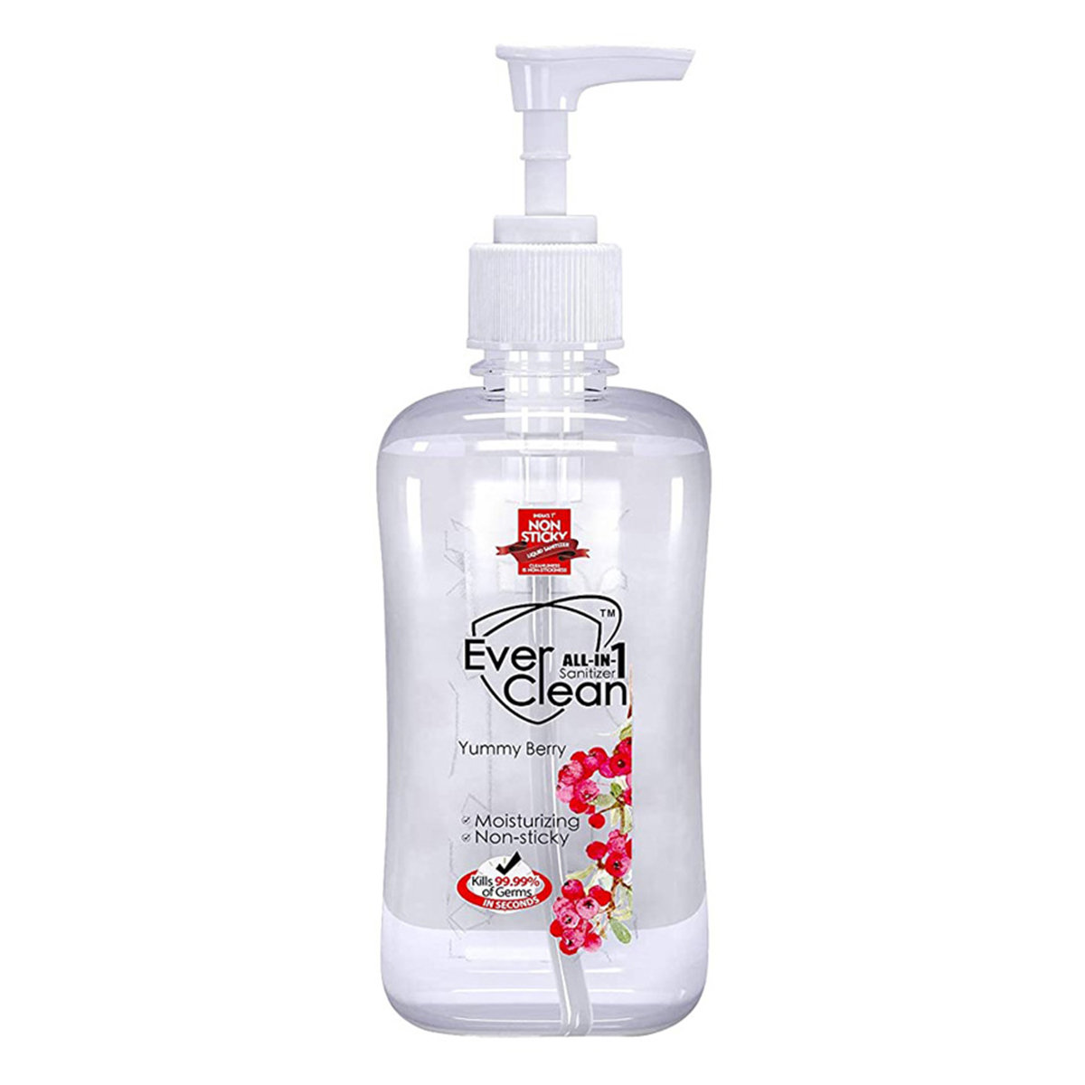 Ever Clean Yummy Berry Sanitizer 500Ml, Pack of 1 Ever Clean Yummy Berry Sanitizer 500Ml, Pack of 1