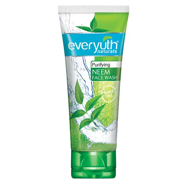 Everyuth Purifying Neem Face Wash 150 gm | Goodness Of Neem | Cleanses &amp; Purifies Skin | Removes Excess Oil | Keep Skin Hydrated, Pack of 1