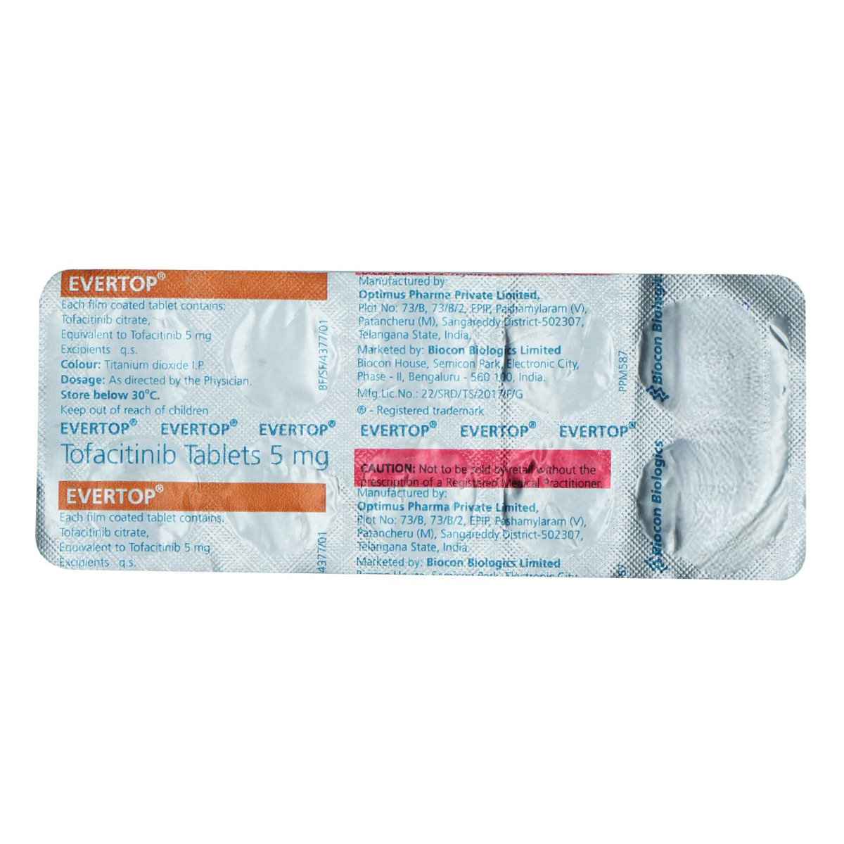 Evertop 5 Tablet 10's, Pack of 10 TABLETS Evertop 5 Tablet 10's, Pack of 10 TABLETS