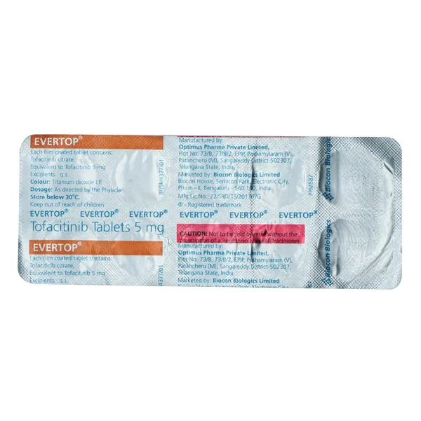 Evertop 5 Tablet 10's, Pack of 10 TABLETS