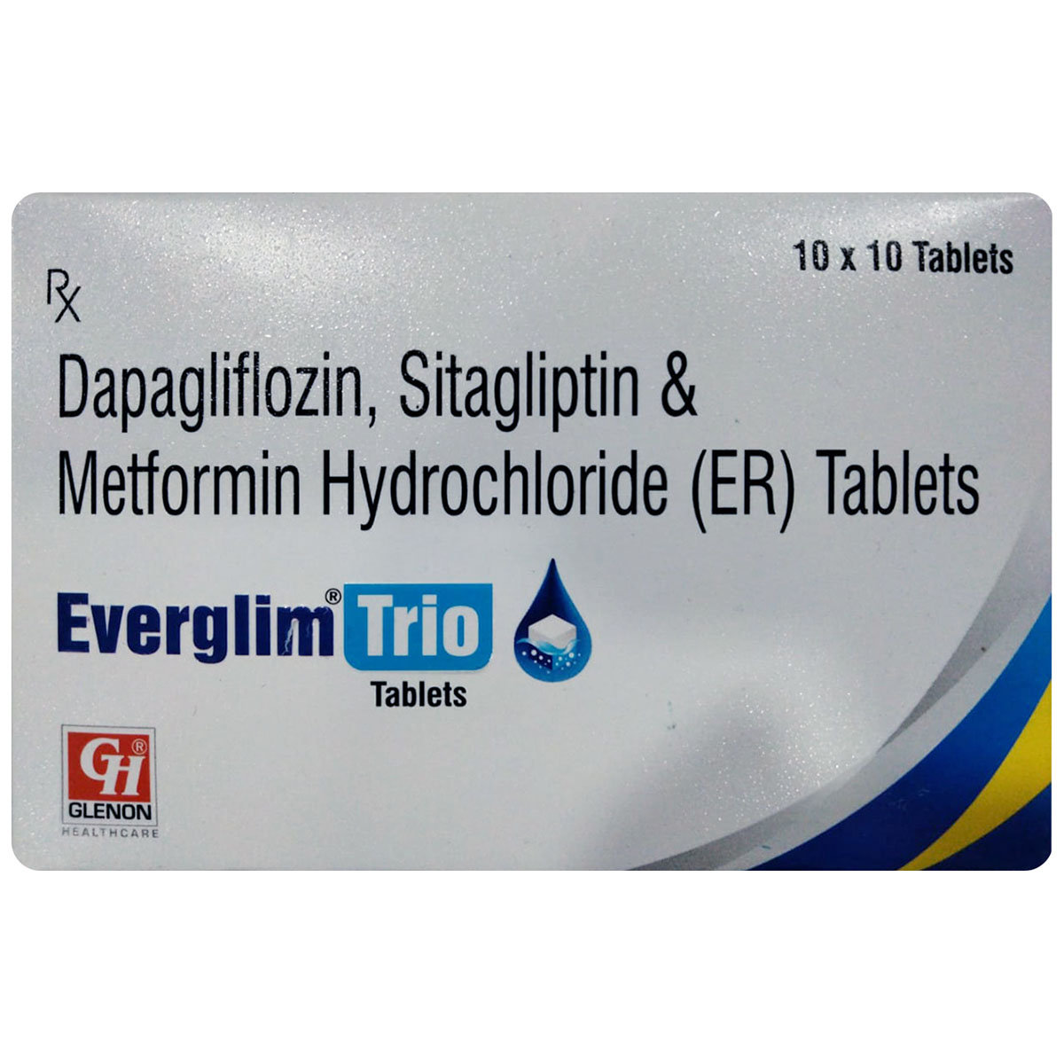 Everglim Trio Tablet 10's, Pack of 10 TabletS Everglim Trio Tablet 10's, Pack of 10 TabletS