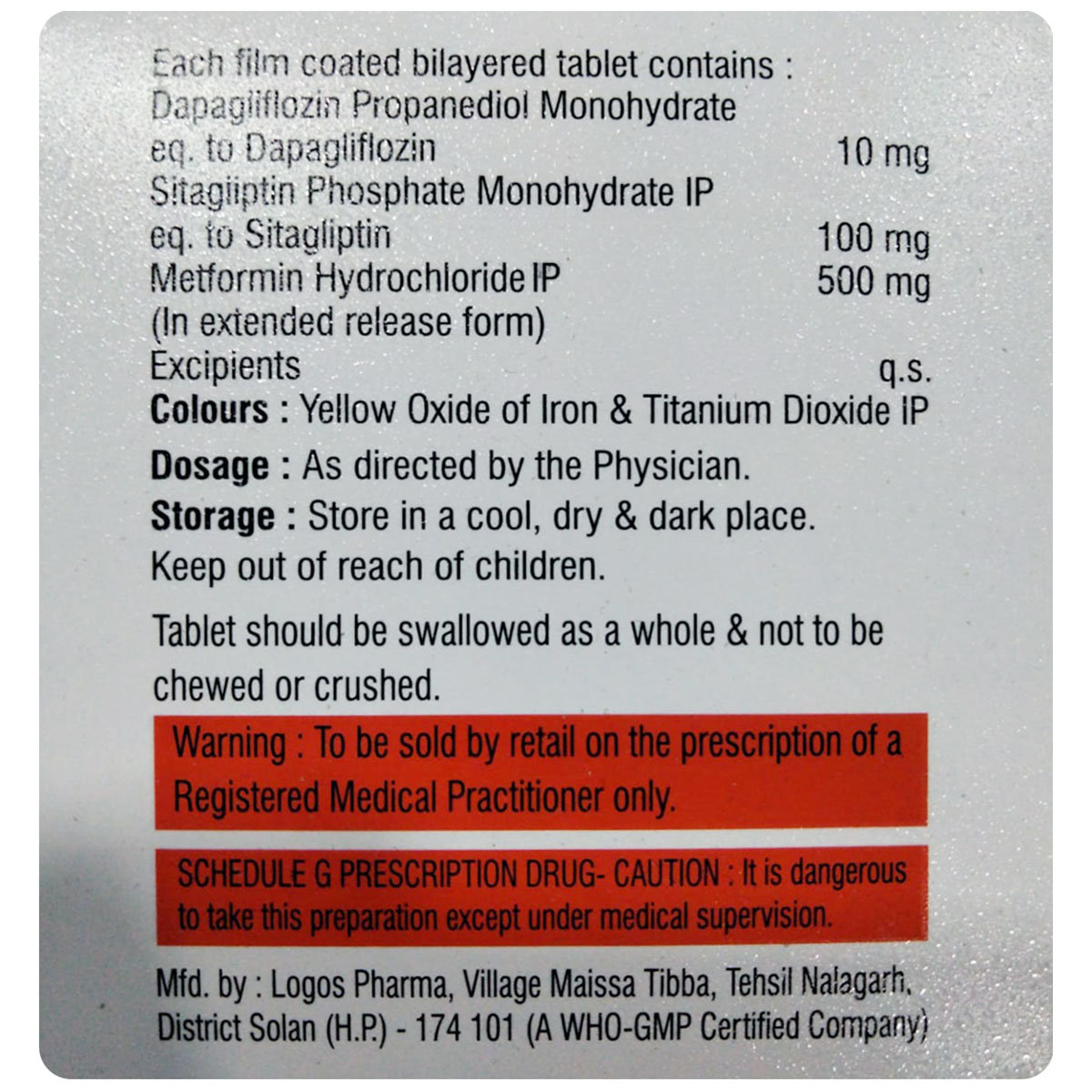 Everglim Trio Tablet 10's, Pack of 10 TabletS Everglim Trio Tablet 10's, Pack of 10 TabletS