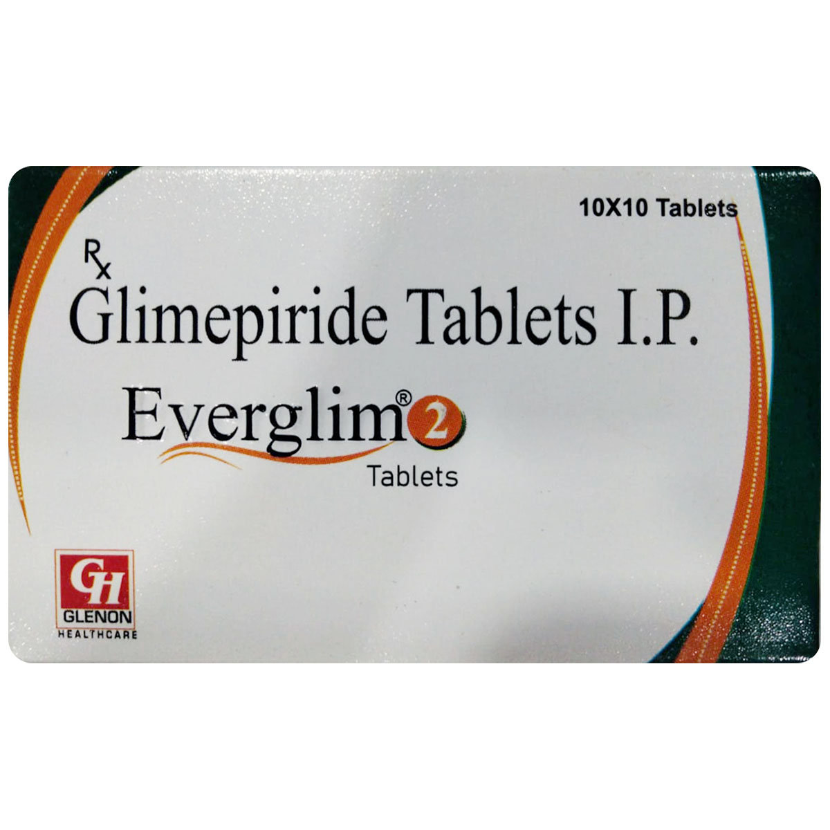 Everglim 2 Tablet 10's, Pack of 10 TABLETS Everglim 2 Tablet 10's, Pack of 10 TABLETS