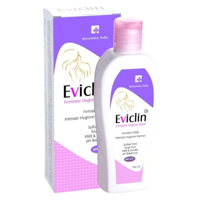 Eviclin Feminine Hygiene Wash 100 ml, Pack of 1