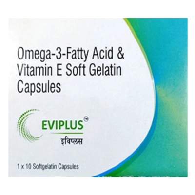 Eviplus Softgel Capsule 10's, Pack of 10 CapsuleS