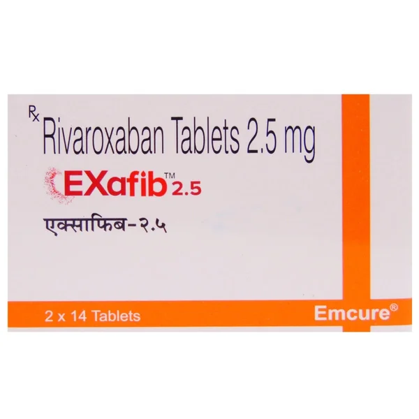 Exafib 2.5mg Tablet 14's