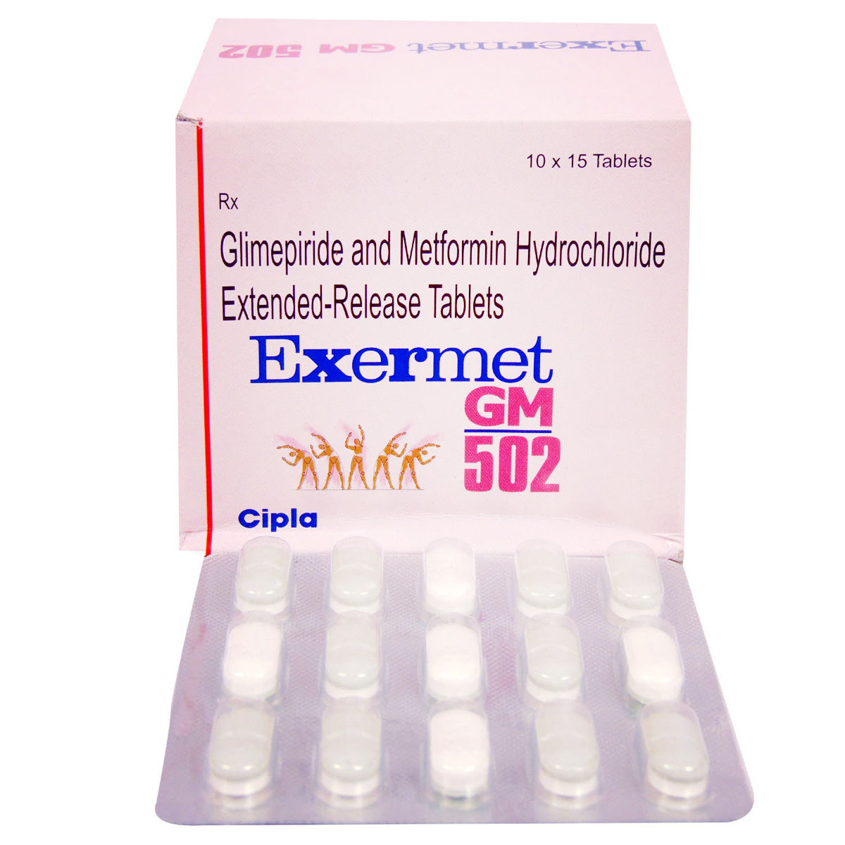 Buy Exermet GM 502 Tablet 15's Online