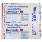 Exermet GM 502 Tablet 15's, Pack of 15 TABLETS