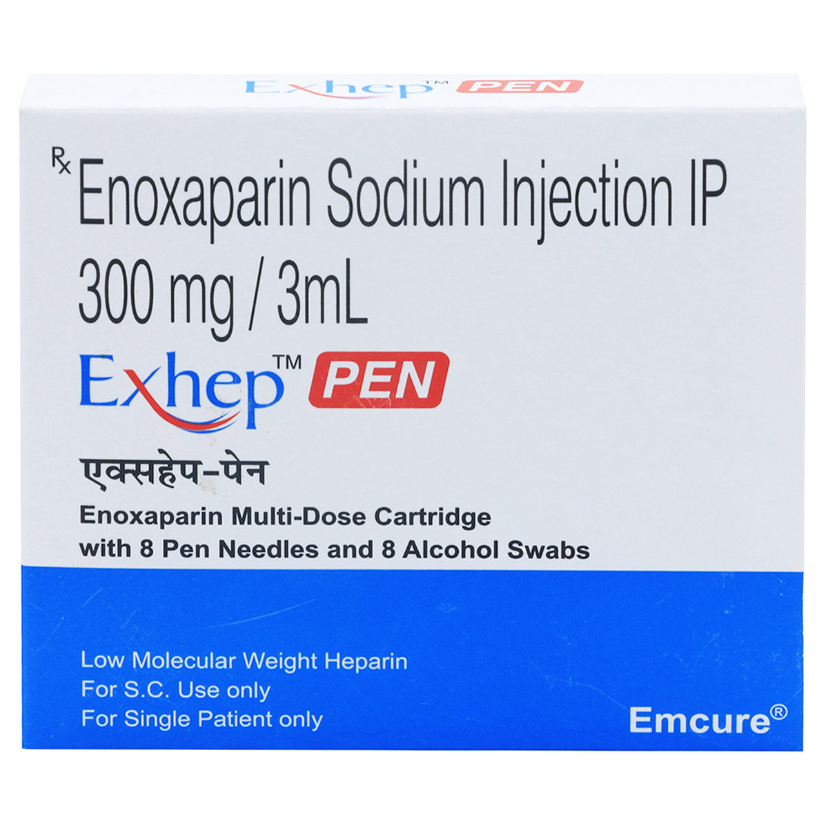 Exhep Pen 300mg/3ml Injection, Pack of 1 INJECTION Exhep Pen 300mg/3ml Injection, Pack of 1 INJECTION