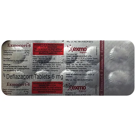 Exmocort-6 Tablet 10's