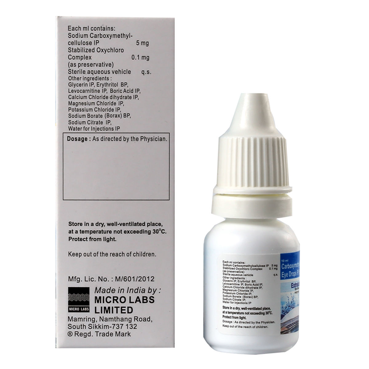 Extralube Eye Drops 10 ml Price, Uses, Side Effects, Composition ...