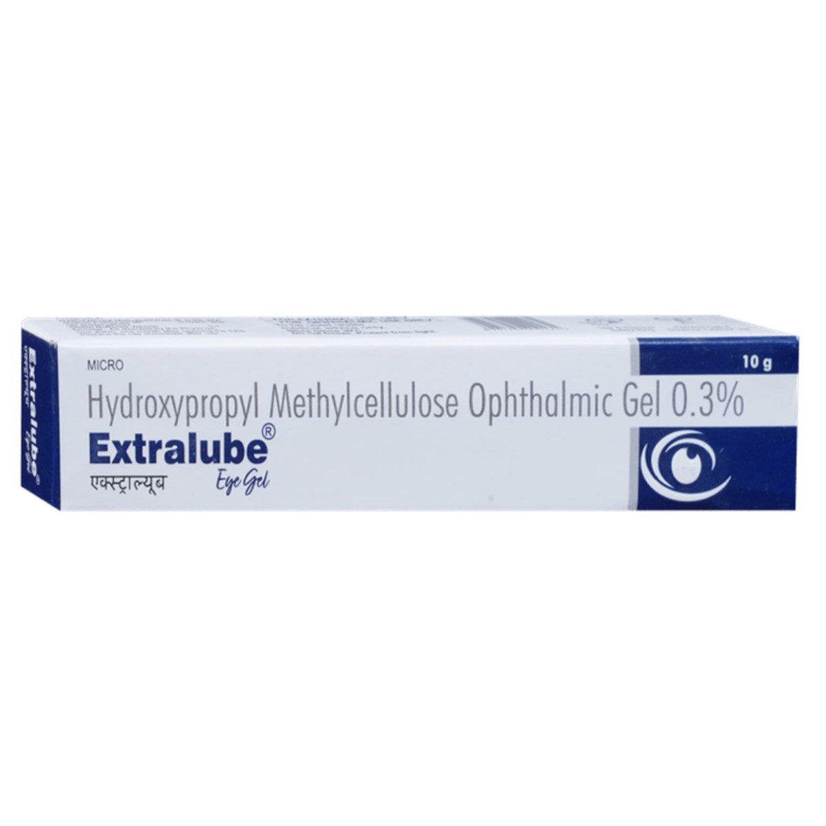 Extralube 0.3% Eye Gel 10 gm, Pack of 1 EYE GEL Extralube 0.3% Eye Gel 10 gm, Pack of 1 EYE GEL