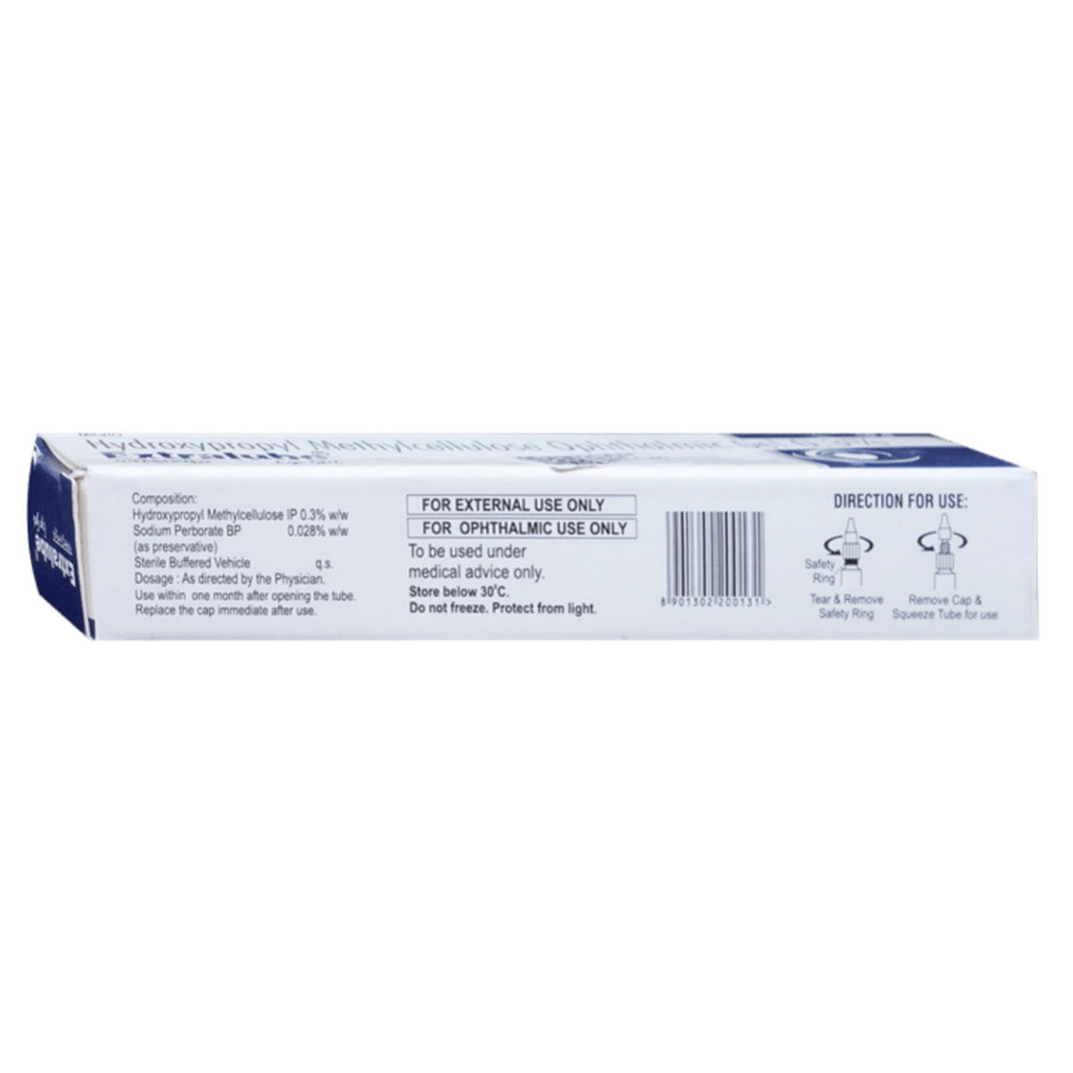 Extralube 0.3% Eye Gel 10 gm, Pack of 1 EYE GEL Extralube 0.3% Eye Gel 10 gm, Pack of 1 EYE GEL