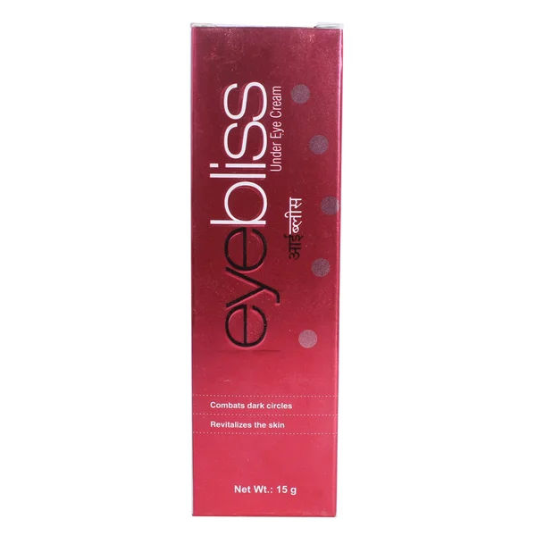 Eyebliss Under Eye Cream 15 gm | For Dark Circles, Pack of 1