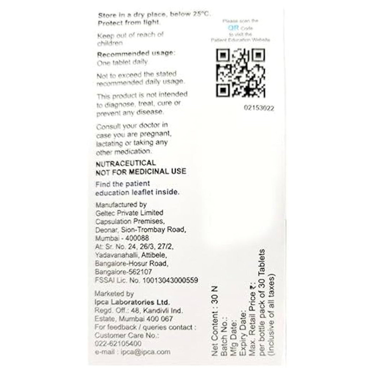 Eyesurge Tablet 30's, Pack of 1 Eyesurge Tablet 30's, Pack of 1