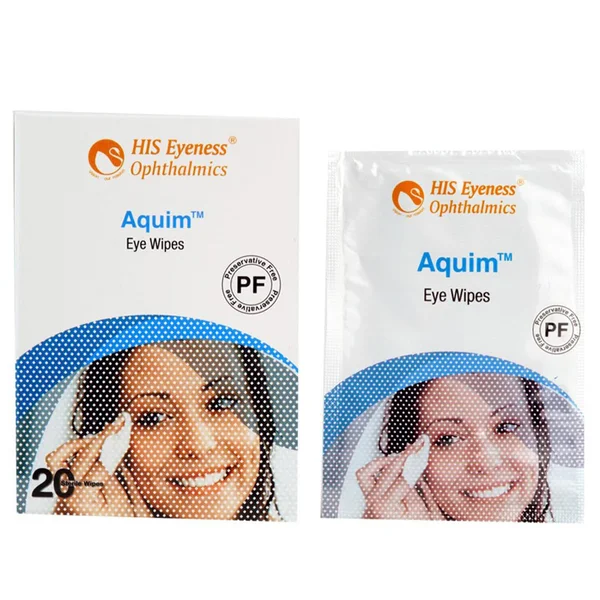 Eyeness Eye Wipes 20's, Pack of 1