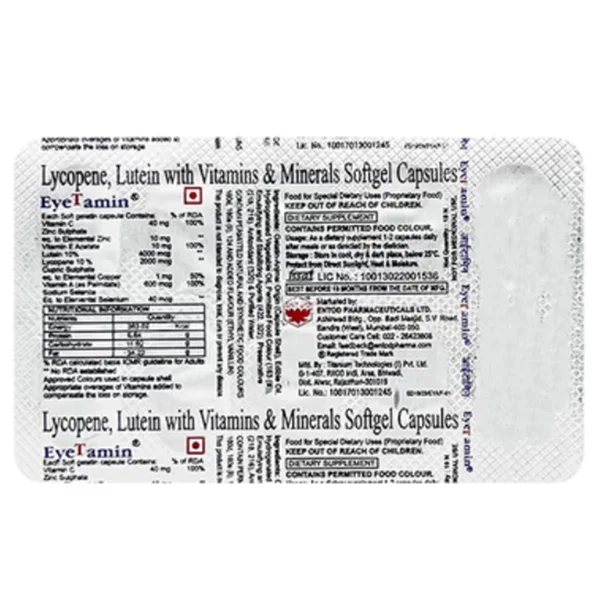 Eyetein Softgel Capsule 10's