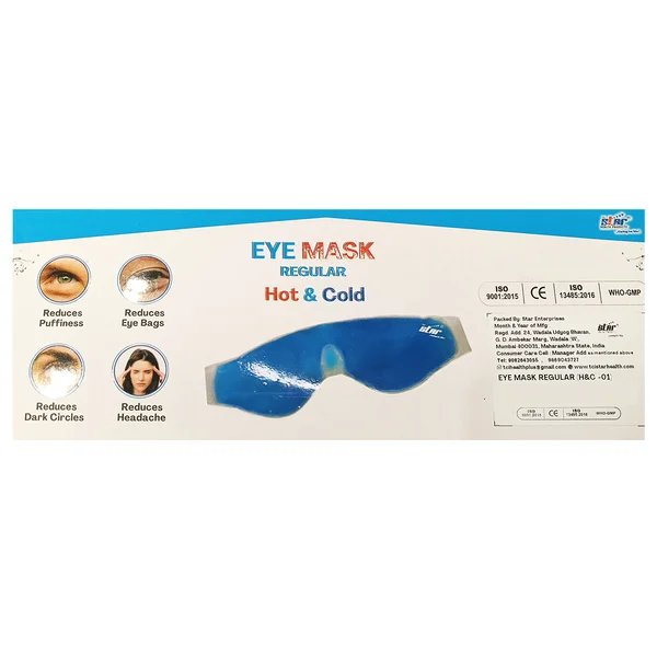 Star Eye Mask Regular Hot &amp; Cold H&amp;C-01 , Pack of 1