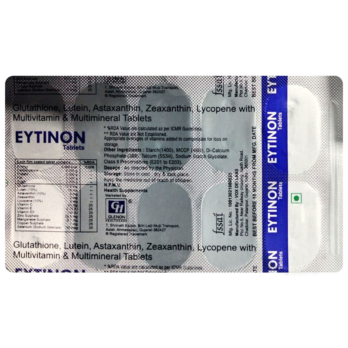 Eytinon Tablet | Uses, Side Effects, Price | Apollo Pharmacy