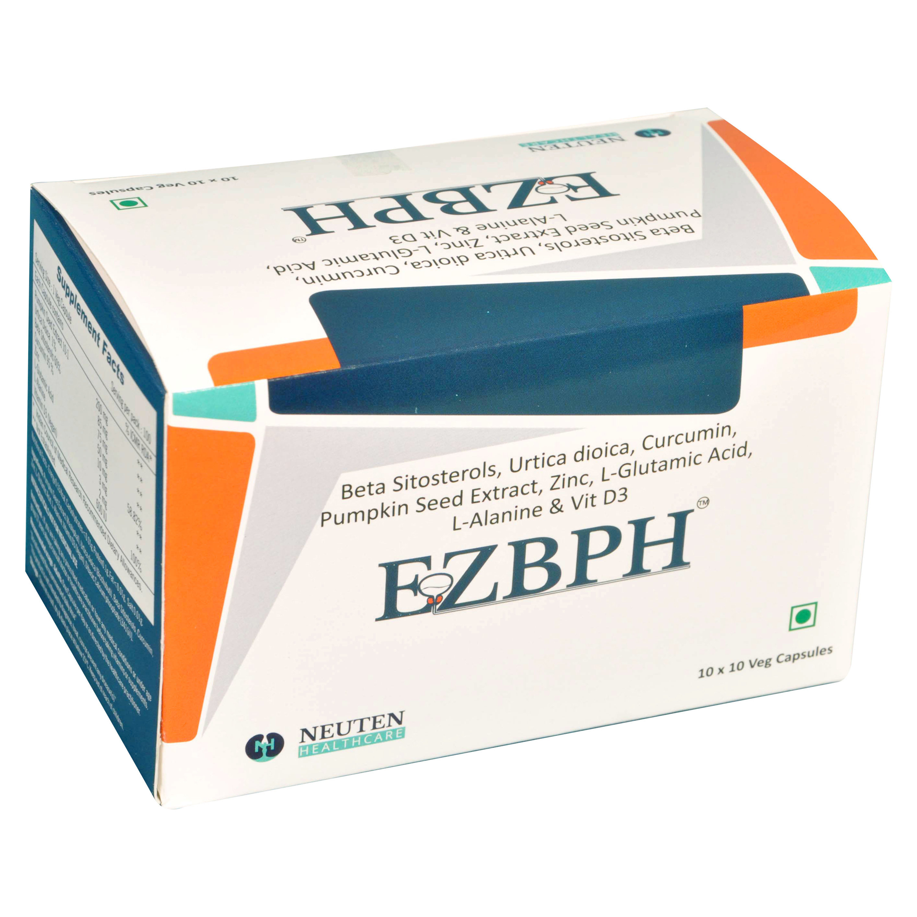 Ezbph Veg Capsule 10's, Pack of 10 Ezbph Veg Capsule 10's, Pack of 10