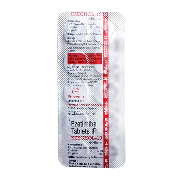 Ezechol 10 Tablet 10's